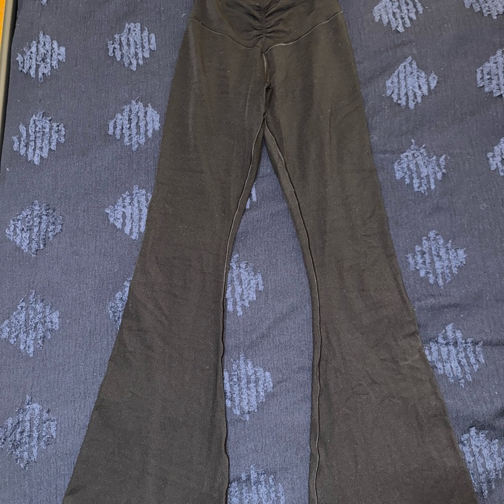 Aerie Black Flare Leggings